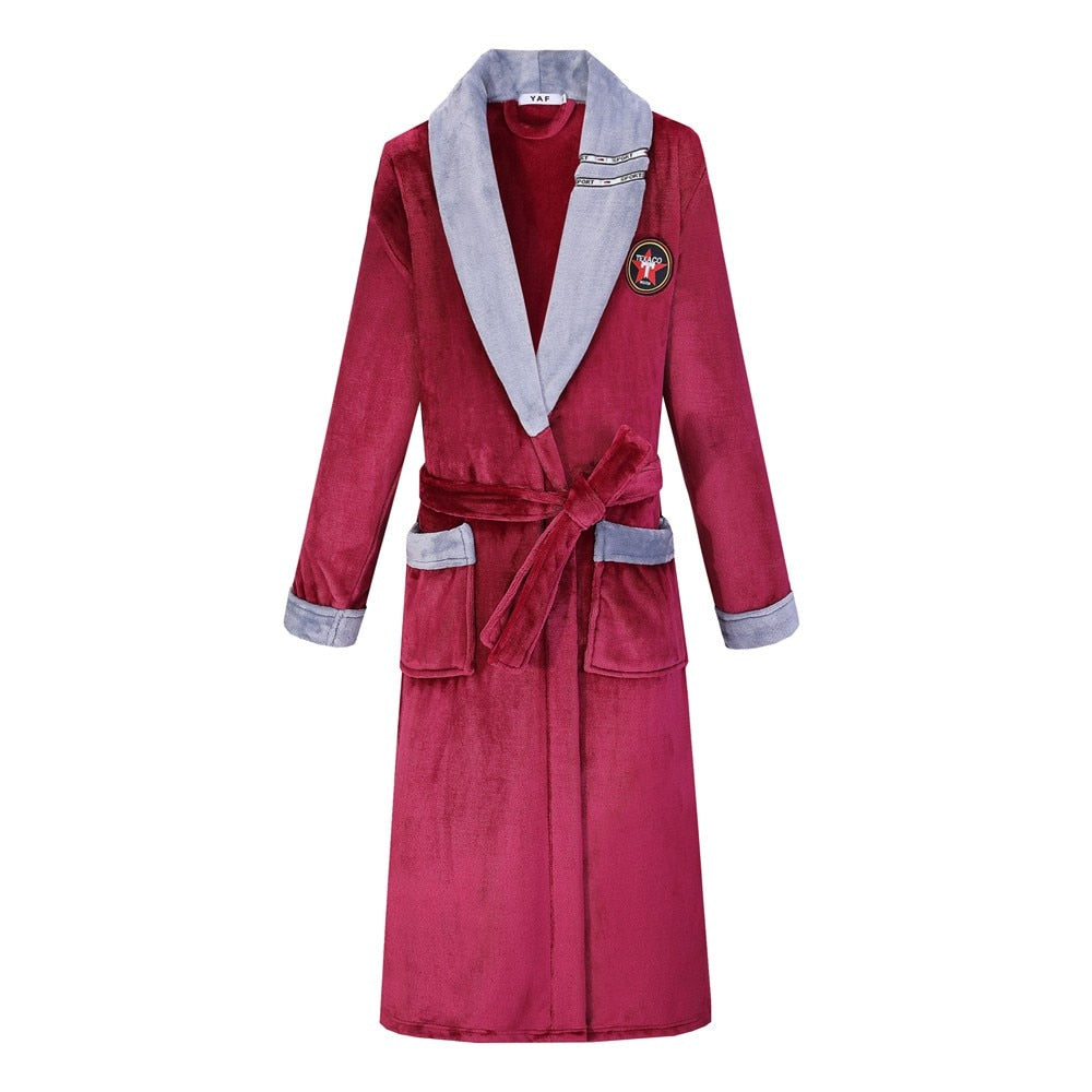 Thicken Men's Kimono Robe Thicken Men's Kimono Robe